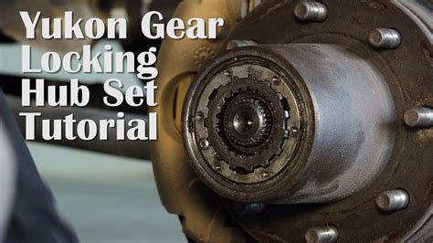 Yukon Gear Locking Hub Set Installation Tutorial - YouTube