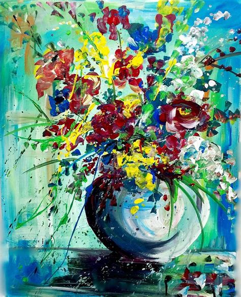 Still Life in Primary Colors Painting by Dottie Mabry - Fine Art America