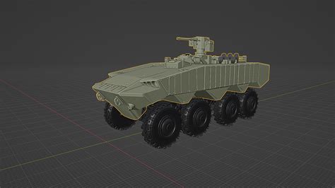 IDF Eitan AFV 3D print model