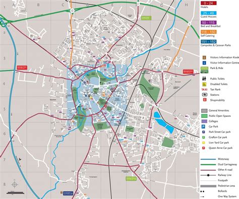 Cambridge Tourist Map Printable - Printable Maps