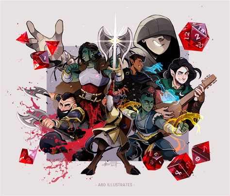 [DnD Party COMMISSION] by ABD-illustrates on DeviantArt