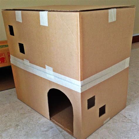 penny for a song: Cardboard Cat House