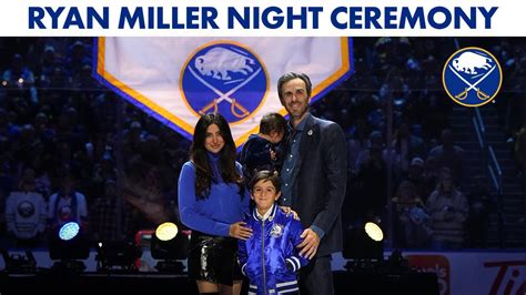 Ryan Miller Night Full Buffalo Sabres Hall of Fame And Banner Raising ...