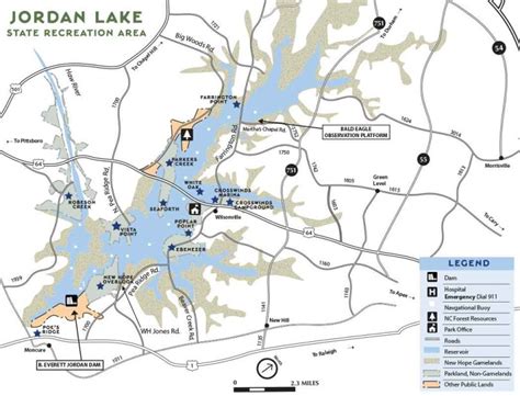 fry to add Surroundings jordan lake recreation area map Stick out Symphony Malignant tumor