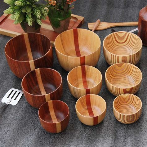 Wooden Bowls | Handmade Decorative Bowls For Serving Food | Soup bowls - woodgeekstore