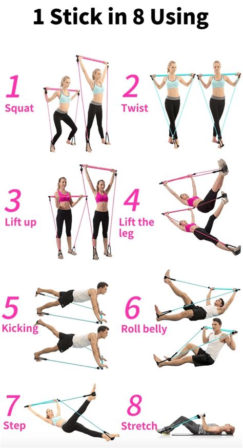 pilates bar exercises - Google Search | Bar workout, Pilates workout, Gym bar