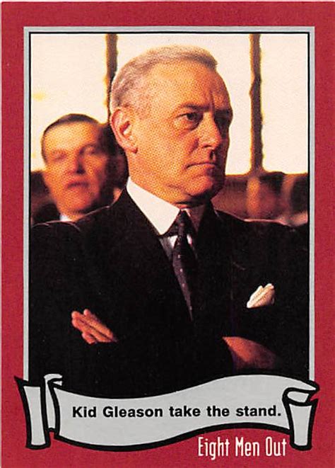 John Mahoney trading card Eight Men Out 1988 Pacific #73 1919 Chicago ...