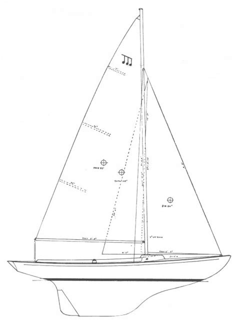 Minuet - sailboat data sheet