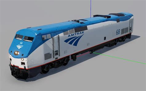 Amtrak P42 Phase V TF2 | Transport Fever 2 Mod Download