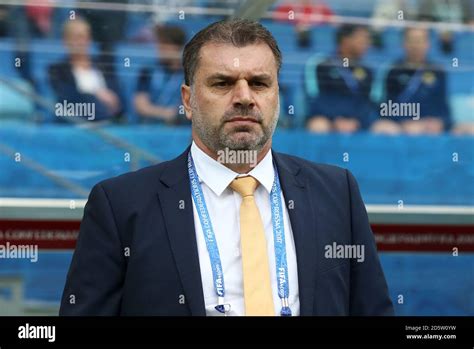 Australia manager Ange Postecoglou Stock Photo - Alamy