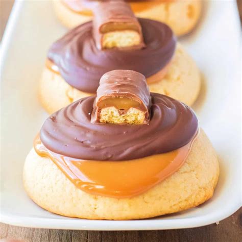 Copycat Crumbl Twix Cookies - The Country Cook