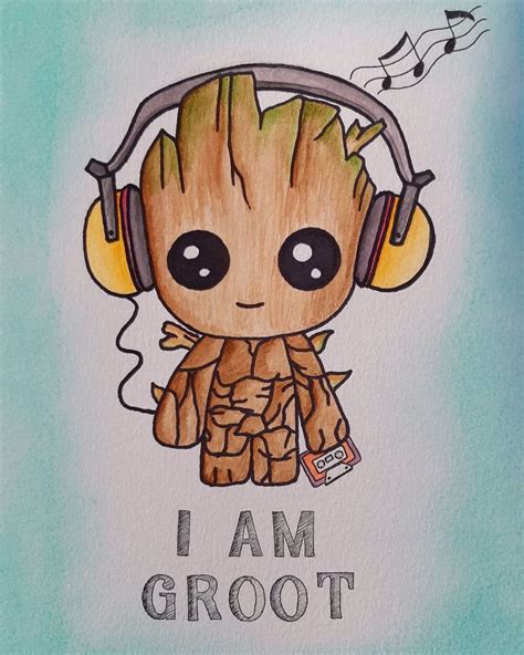 Groot Cute Wallpapers - Wallpaper Cave