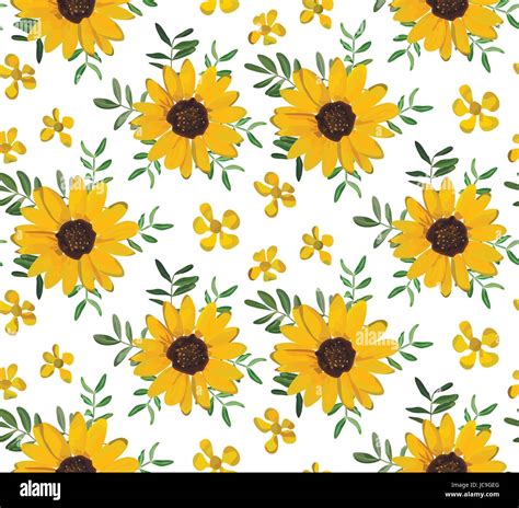 Ideas For Sunflower Wallpaper Checkered Sunflower Pattern images