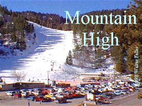 Mountain High Ski Resort, Wrightwood California