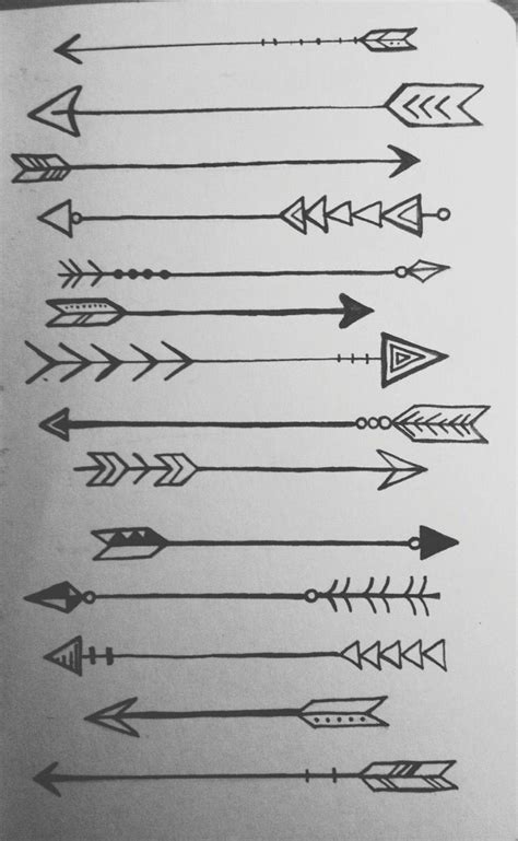 Cute Arrow Sketch