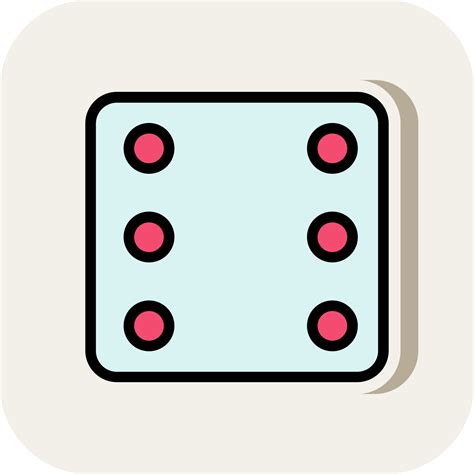 Dice Six Vector Icon Design 20956655 Vector Art at Vecteezy