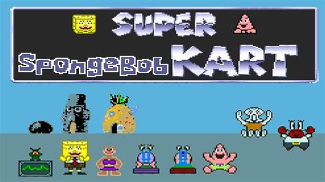 Super SpongeBob Kart | Hack of Super Mario Kart (2014) - YouTube