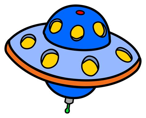 Flying Saucer UFO vector clipart image - Free stock photo - Public Domain photo - CC0 Images