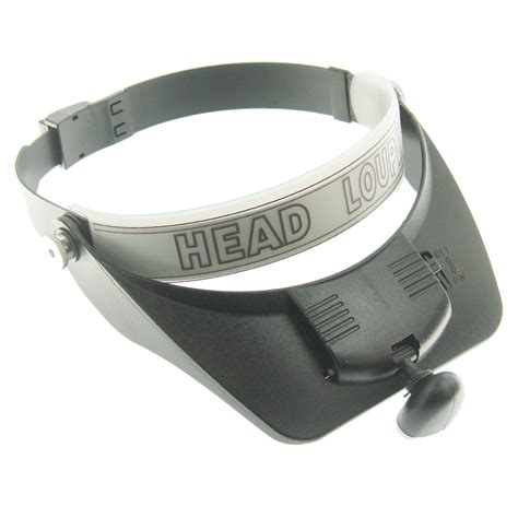 Headband Magnifier With Light & 4 Lenses | Findings Outlet