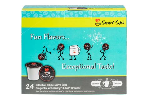 Decaf Coconut Rum Flavored Gourmet Coffee, Single Serve Pods for Keuri ...