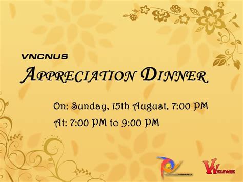 Appreciation Dinner invitation by exklamationmark on DeviantArt