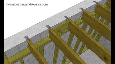 How To Attach Floor Joists A Concrete Block House | Viewfloor.co