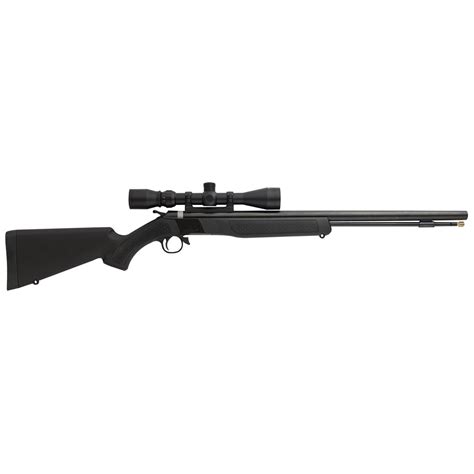 CVA® Wolf™ 209 Magnum .50 - cal. Break Action Muzzleloader with Black ...