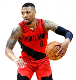 Damian Lillard PNG Image Transparent | PNG Arts