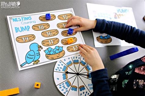 Kindergarten Classroom Games to Practice Math and Literacy Skills