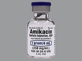 Amikacin dosing, indications, interactions, adverse effects, and more