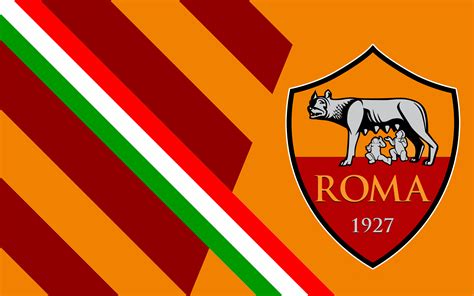 Download Logo Soccer A.S. Roma Sports 4k Ultra HD Wallpaper