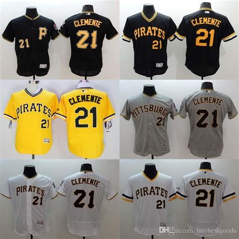 Pittsburgh Pirates Uniforms | Men's Pittsburgh Pirates Jerseys #21 ...