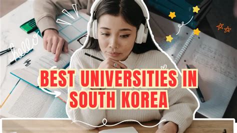 Best Universities in South Korea - Study in Korea