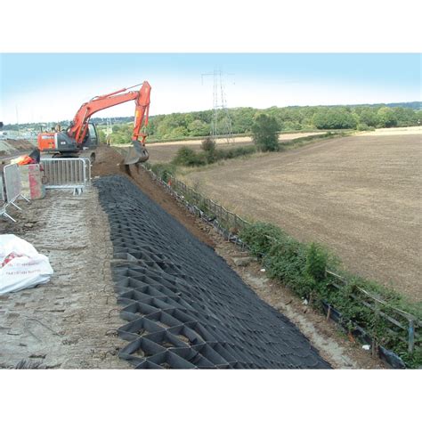 Terram Geocell Panels Erosion Control And Tree Root Protection - Slope ...