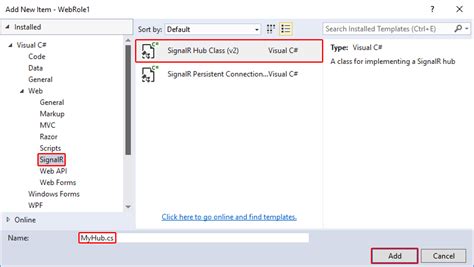 Using SignalR performance counters in an Azure Web Role | Microsoft Learn