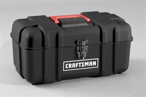 Craftsman 14" Plastic Tool Box with Removable Tray