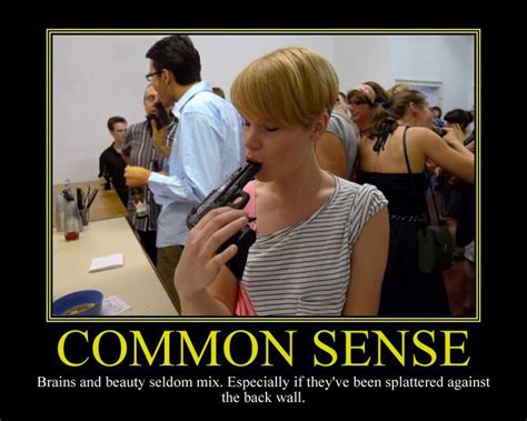 Which Lack of Common Sense Turns You Off Less?