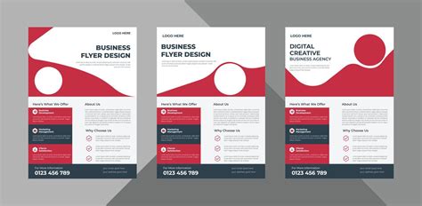 flyer design templates. business corporate flyer design ideas. poster leaflet brochure design ...