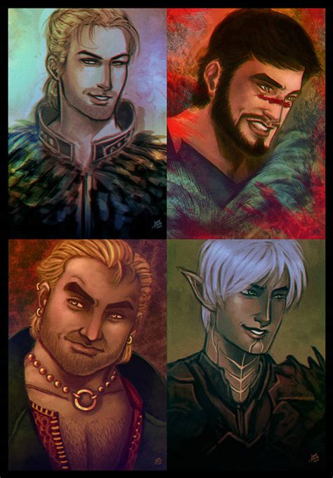 Dragon Age 2 - Characters 1 by lux-rocha on DeviantArt