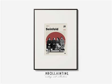 Seinfeld Poster - Vintage Inspired Poster sold by Carlos Rojas | SKU ...