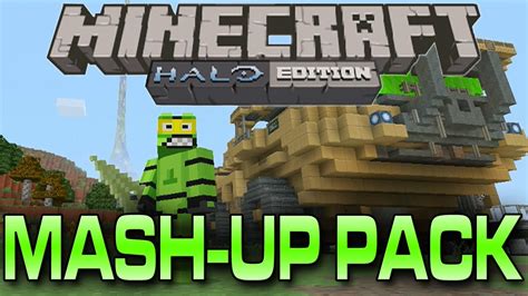 Minecraft: Xbox 360 Edition HALO Mash-up Pack (Halo World Tour) - YouTube