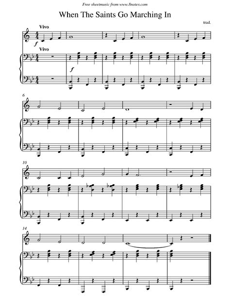 Free Sheet Music For Clarinet Printable - Free Printable