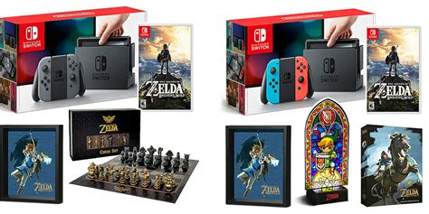 Nintendo Switch bundles come packed with Zelda treasures