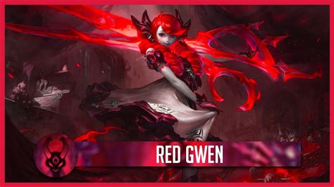 Red Gwen - Custom Skin Spotlight - YouTube