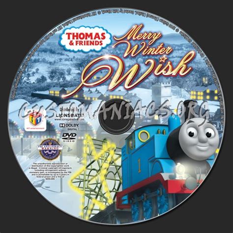 Thomas & Friends: Merry Winter Wish dvd label - DVD Covers & Labels by ...