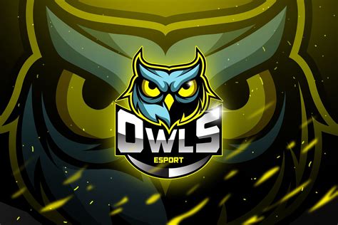 Owls - Mascot & Esport Logo | Pet logo design, Mascot, Owl logo