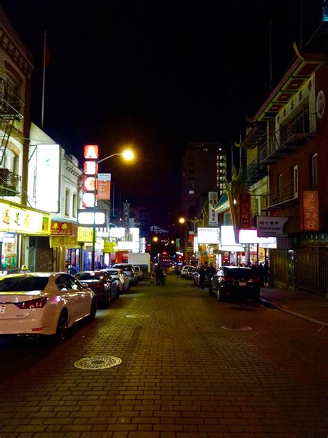 Chinatown by night in San Francisco | Chinatown, San francisco, Francisco