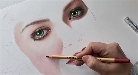 Tutorial: Drawing skin tones with colored pencils - Ioanna Ladopoulou ...