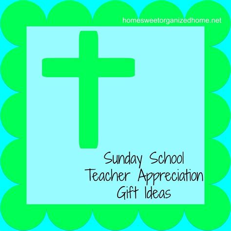 Gifts for Sunday School Teachers | Sunday school teacher, Sunday school ...