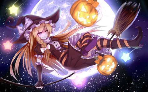 Cute Halloween Anime Girl , Halloween Chibi HD wallpaper | Pxfuel